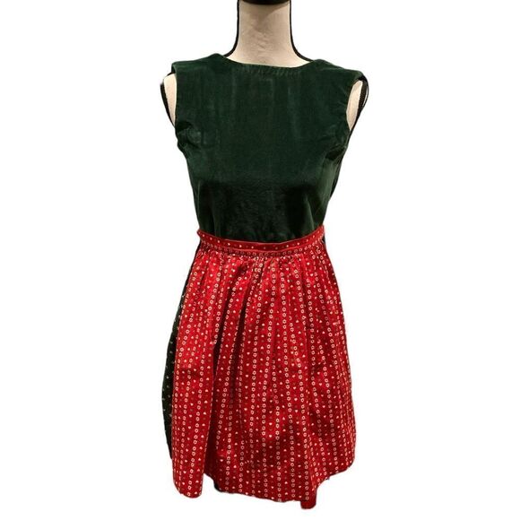 Authentic Velvet Dirndl Dress - Picture 1 of 10